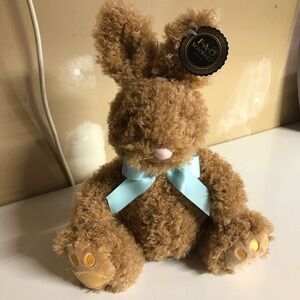 F O A Schwarz plush bunny with tag
